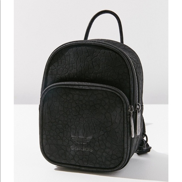 adidas small leather backpack
